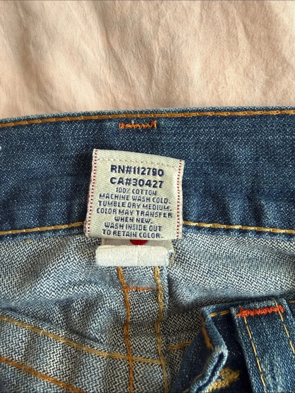 Y2K true religion joey 29X33 vintage jeans - Picture 5 of 7